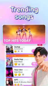 اسکرین شات 2 بازی My Singing Pet: Pop Piano Game