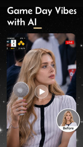 اسکرین شات 1 برنامه SelfyzAI: AI Video Generator