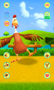 اسکرین شات 8 برنامه Talking Chicken: AI Pet Fun