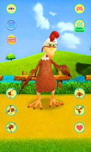 اسکرین شات 7 برنامه Talking Chicken: AI Pet Fun