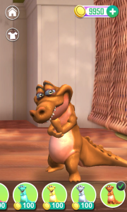 اسکرین شات 5 برنامه Talking Crocodile: AI Pet Game
