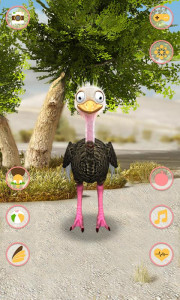 اسکرین شات 1 برنامه Talking Ostrich: AI Chat