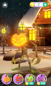 اسکرین شات 6 بازی Talking Pumpkin: Spooky Chat
