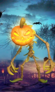 اسکرین شات 4 بازی Talking Pumpkin: Spooky Chat