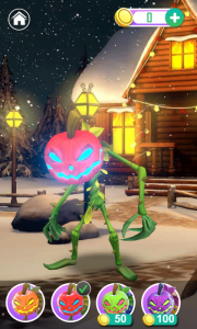 اسکرین شات 7 بازی Talking Pumpkin: Spooky Chat
