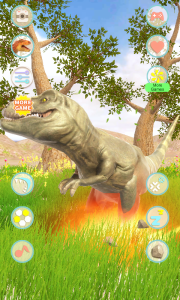 اسکرین شات 3 برنامه Talking Tyrannosaurus Rex
