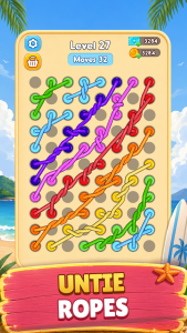 اسکرین شات 1 بازی Tangle Rope 3D: Untie Master