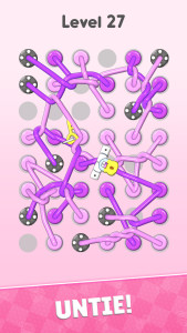 اسکرین شات 1 بازی Tangle Rope 3D: Untie Master