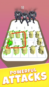 اسکرین شات 3 بازی Merge Monsters Army