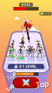 اسکرین شات 6 بازی Monsters Idle Merge