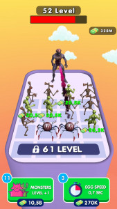 اسکرین شات 4 بازی Monsters Idle Merge