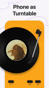 اسکرین شات 1 برنامه MD Vinyl - Music Player Widget