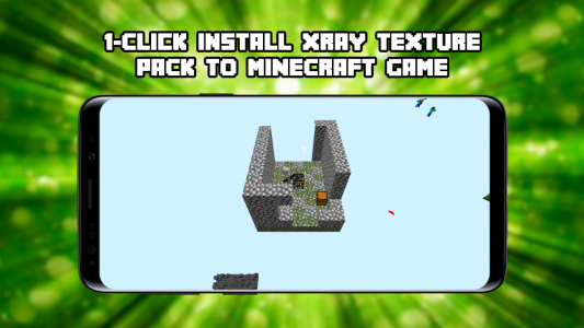 اسکرین شات 2 برنامه X-Ray Texture Pack for MCPE