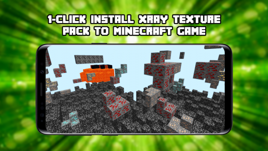 اسکرین شات 1 برنامه X-Ray Texture Pack for MCPE