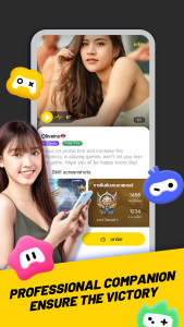 اسکرین شات 4 برنامه Gamingo: Play With Teammates