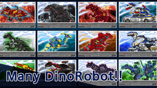 اسکرین شات 1 بازی DinoRobot Infinity : Dinosaur