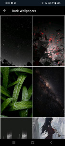 اسکرین شات 3 برنامه Simple Black Wallpapers