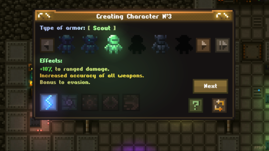 اسکرین شات 4 بازی Caves (Roguelike)