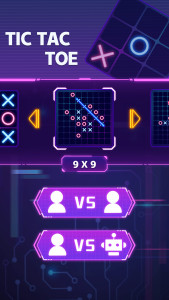 اسکرین شات 3 بازی Tic Tac Toe: 2 Player XOXO