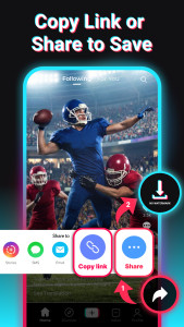 اسکرین شات 2 برنامه SnapTik - TT Video Downloader