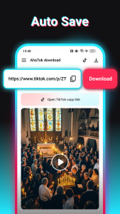 اسکرین شات 4 برنامه SnapTik - TT Video Downloader