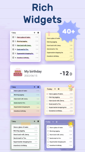 اسکرین شات 3 برنامه Todoery: To Do List & Planner