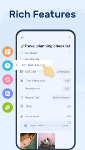 اسکرین شات 6 برنامه Todoery: To Do List & Planner