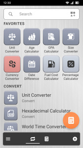اسکرین شات 2 برنامه Calculer - Calculator
