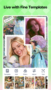 اسکرین شات 2 برنامه Collage Maker- Photo Editor AI
