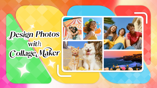 اسکرین شات 1 برنامه Collage Maker- Photo Editor AI