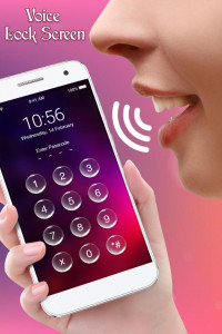 اسکرین شات 5 برنامه Voice Screen Lock : Voice Lock