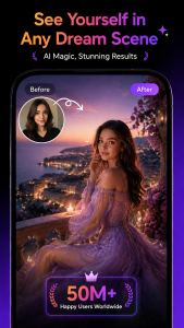 اسکرین شات 1 برنامه ToonTap: AI Cartoon & Video