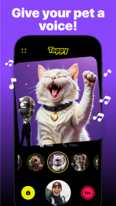 اسکرین شات 1 برنامه Talking Animals