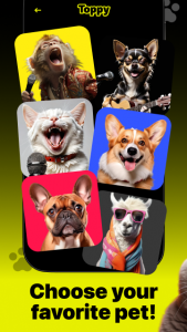 اسکرین شات 2 برنامه Talking Animals