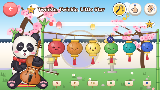 اسکرین شات 4 بازی Toddlers Cello: Baby Music