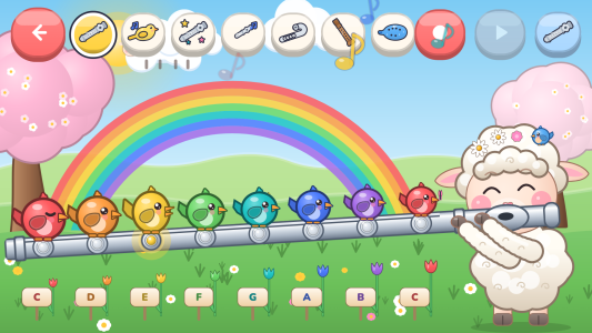 اسکرین شات 2 بازی Toddlers Flute: Baby Music