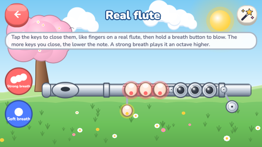 اسکرین شات 7 بازی Toddlers Flute: Baby Music