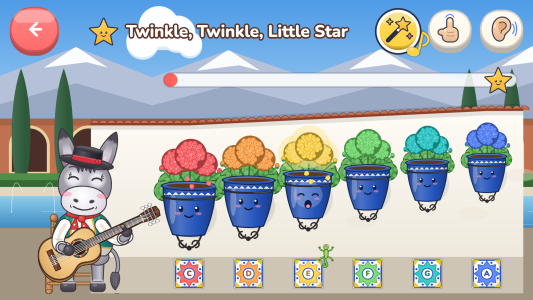اسکرین شات 4 بازی Toddlers Guitar for Kids