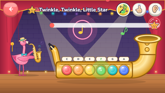 اسکرین شات 4 بازی Toddlers Saxophone: Baby Music