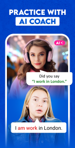 اسکرین شات 2 برنامه Language Learning - Duo Speak
