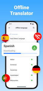 اسکرین شات 3 برنامه Translate- Language Translator