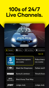 اسکرین شات 2 برنامه Pluto TV: Stream TV & Movies