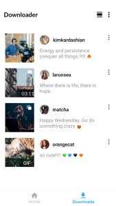 اسکرین شات 5 برنامه Video Downloader & GIF Saver