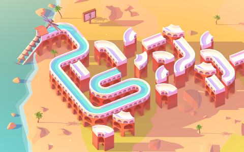 اسکرین شات 2 بازی Aquavias – Water Flow Puzzle