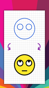 اسکرین شات 5 برنامه How to draw emoticons, emoji