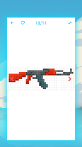 اسکرین شات 5 برنامه How to draw pixel art by steps