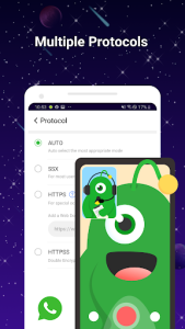 اسکرین شات 4 برنامه UFO VPN Basic: Free VPN Proxy Master & Secure WiFi