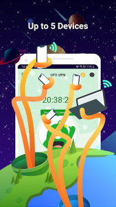 اسکرین شات 5 برنامه UFO VPN Basic: Free VPN Proxy Master & Secure WiFi