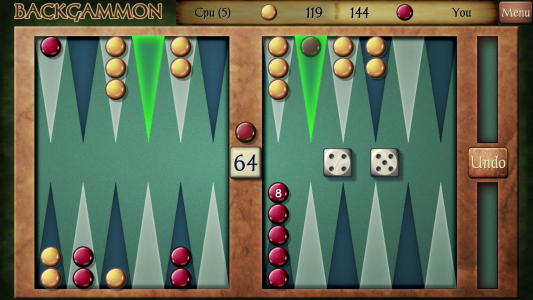 اسکرین شات 1 بازی Backgammon