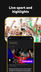 اسکرین شات 4 برنامه BBC Sport - News & Live Scores